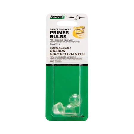 Arnold Arnold Primer Bulb 3 pk 490-239-0001